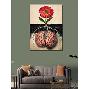 Kanvas Tablo Çiçeğin Beyni 100x140 cm