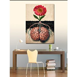 Kanvas Tablo Çiçeğin Beyni 100x140 cm