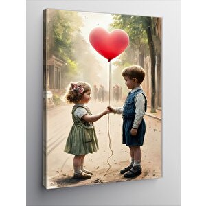 Kanvas Tablo Çocukluk Aşkı 70x100 cm