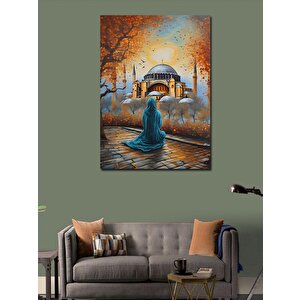 Kanvas Tablo İstanbul Ayasofya Camii 100x140 cm