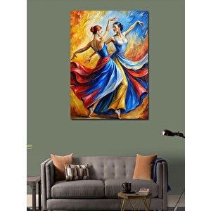 Kanvas Tablo Dans Eden Kadınlar 100x140 cm
