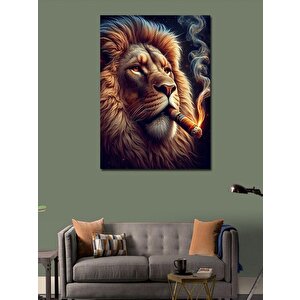 Kanvas Tablo Puro İçen Aslan 70x100 cm