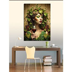 Kanvas Tablo Bağ Bozumu Ve Şarap 50x70 cm