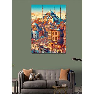 Kanvas Tablo İstanbul Art 100x140 cm