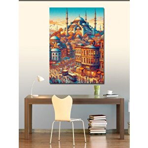 Kanvas Tablo İstanbul Art 100x140 cm