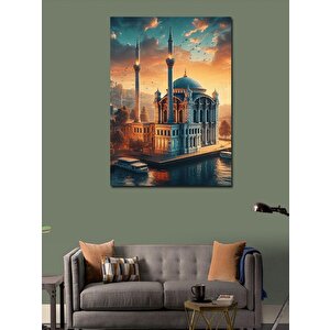 Kanvas Tablo İstanbul Ortaköy Camii 70x100 cm