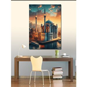 Kanvas Tablo İstanbul Ortaköy Camii 100x140 cm