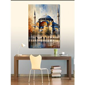 Kanvas Tablo Ayasofya Cami Çizimi