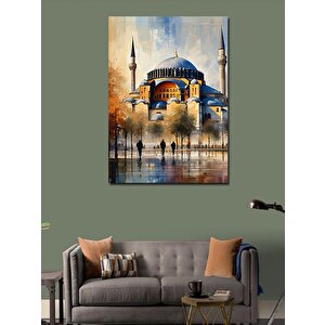Kanvas Tablo Ayasofya Cami Çizimi 70x100 cm
