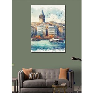 Kanvas Tablo İstanbul Temalı 50x70 cm