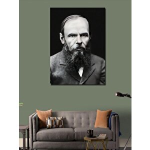 Kanvas Tablo Dostoyevski Rus Edebiyatı 70x100 cm