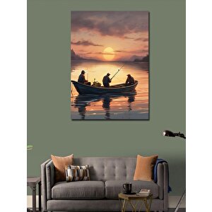 Kanvas Tablo Balıkçılar 70x100 cm