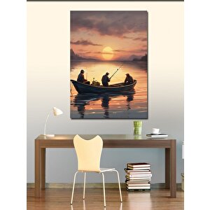 Kanvas Tablo Balıkçılar 70x100 cm