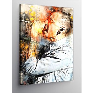 Kanvas Tablo Chester Bennington Linkin Park 100x140 cm