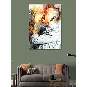 Kanvas Tablo Chester Bennington Linkin Park 100x140 cm