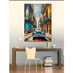Kanvas Tablo Küba Havana 70x100 cm