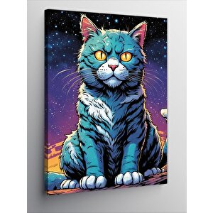 Kanvas Tablo Azman Kedi 70x100 cm