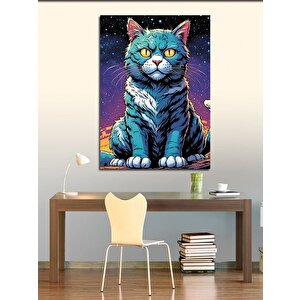 Kanvas Tablo Azman Kedi 70x100 cm