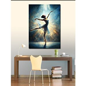 Kanvas Tablo Işıltılar İçinde Balerin 100x140 cm