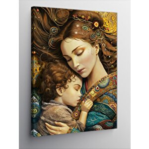 Kanvas Tablo Anne Ve Çocuk 70x100 cm