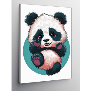 Kanvas Tablo Sevimli Yavru Panda 50x70 cm