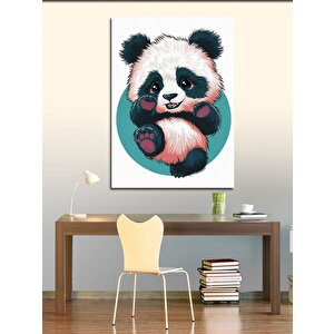 Kanvas Tablo Sevimli Yavru Panda 50x70 cm