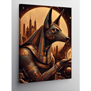Kanvas Tablo Anubis 70x100 cm