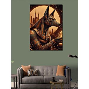 Kanvas Tablo Anubis 70x100 cm