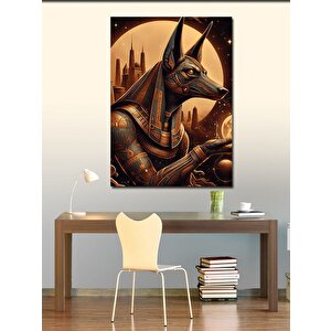 Kanvas Tablo Anubis 70x100 cm