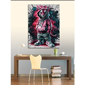 Kanvas Tablo Rapçi Kaplan 50x70 cm