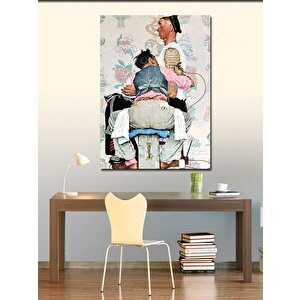 Kanvas Tablo Dövme Yapan Adam 50x70 cm