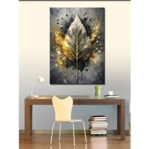 Kanvas Tablo Işık Saçan Yaprak 70x100 cm