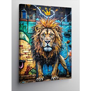 Kanvas Tablo Asil Aslan 50x70 cm