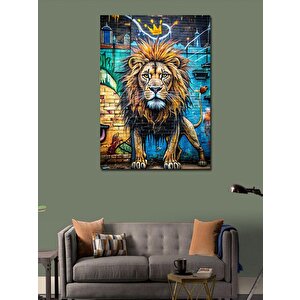 Kanvas Tablo Asil Aslan 50x70 cm