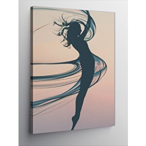Kanvas Tablo Dansçı Kız 100x140 cm