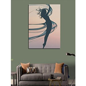 Kanvas Tablo Dansçı Kız 100x140 cm
