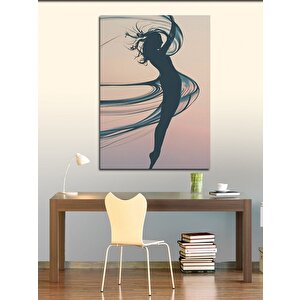 Kanvas Tablo Dansçı Kız 100x140 cm