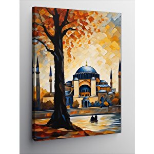Kanvas Tablo Soyut Ayasofya Camii 100x140 cm
