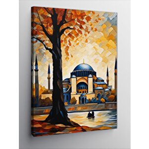 Kanvas Tablo Soyut Ayasofya Camii 70x100 cm