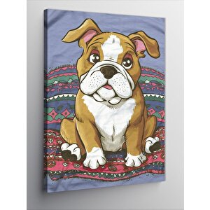 Kanvas Tablo Sevimli Köpek 70x100 cm