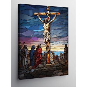 Kanvas Tablo İsa'nın Çilesi 100x140 cm