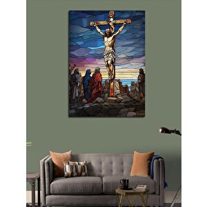 Kanvas Tablo İsa'nın Çilesi 100x140 cm