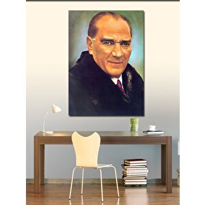 Kanvas Tablo Mustafa Kemal Atatürk 100x140 cm