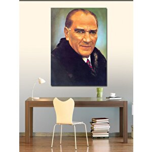 Kanvas Tablo Mustafa Kemal Atatürk 50x70 cm