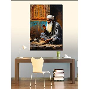 Kanvas Tablo Osmanlıda Yaşlı Bir Adam 100x140 cm