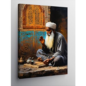 Kanvas Tablo Osmanlıda Yaşlı Bir Adam 70x100 cm