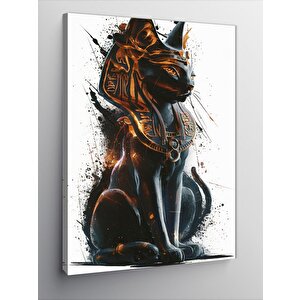 Kanvas Tablo Mısırlı Kedi 100x140 cm