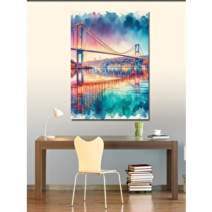 Kanvas Tablo İstanbul Boğaziçi Köprüsü 70x100 cm