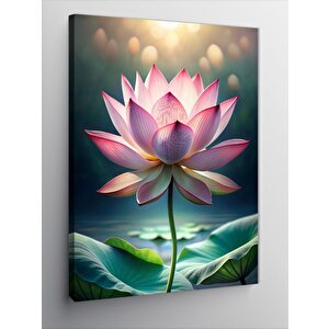 Kanvas Tablo Pembe Çiçekler 70x100 cm