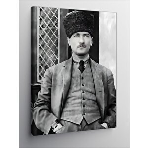 Kanvas Tablo Mustafa Kemal Atatürk 70x100 cm